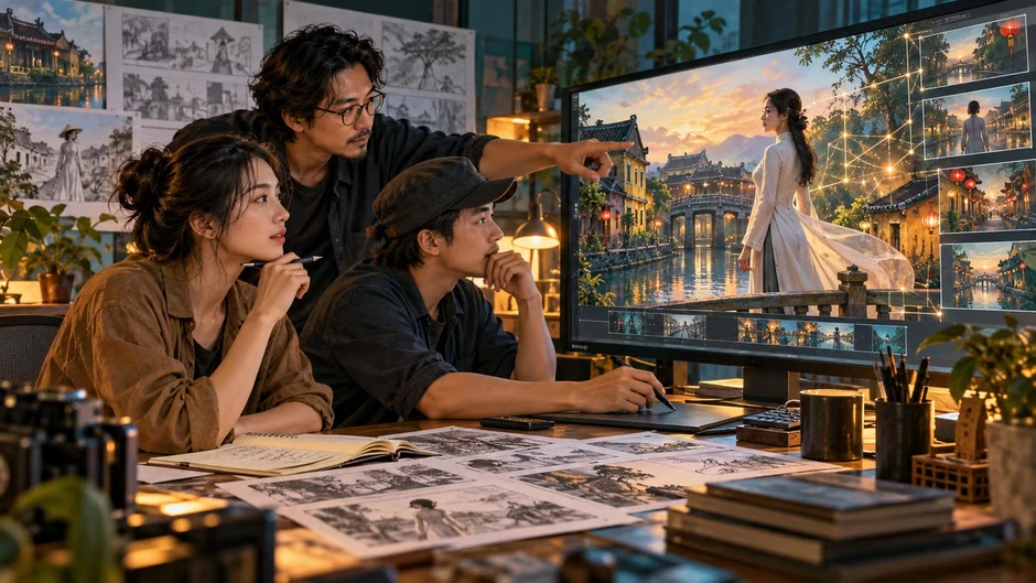 Lời giải cho Việt Nam trước làn sóng phim ngắn AI tràn bờ Lời giải cho Việt Nam trước làn sóng phim ngắn AI tràn bờ