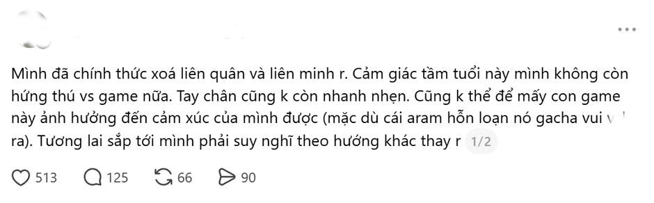 Lời ngỏ xóa game của một người chơi "nhà giàu": Khi tiền bạc không níu giữ được tuổi trẻ và niềm đam mê Lời ngỏ xóa game của một người chơi "nhà giàu": Khi tiền bạc không níu giữ được tuổi trẻ và niềm đam mê