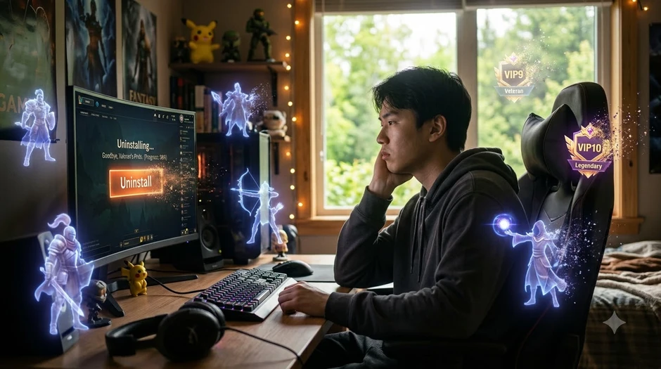 Lời ngỏ xóa game của một người chơi "nhà giàu": Khi tiền bạc không níu giữ được tuổi trẻ và niềm đam mê Lời ngỏ xóa game của một người chơi "nhà giàu": Khi tiền bạc không níu giữ được tuổi trẻ và niềm đam mê