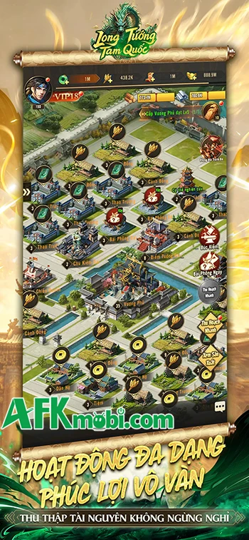 Long Tướng Tam Quốc game chiến thuật cập bến Việt Nam