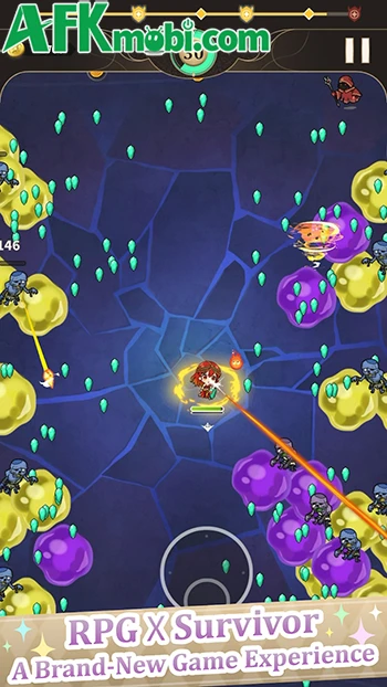 Magical Survivor cho người chơi phát triển cô nàng pháp sư nhỏ