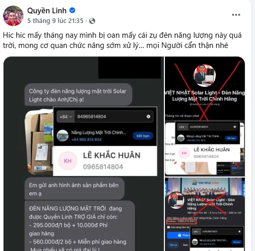 MC Quyền Linh kêu oan, mong cơ quan chức năng xử lý
