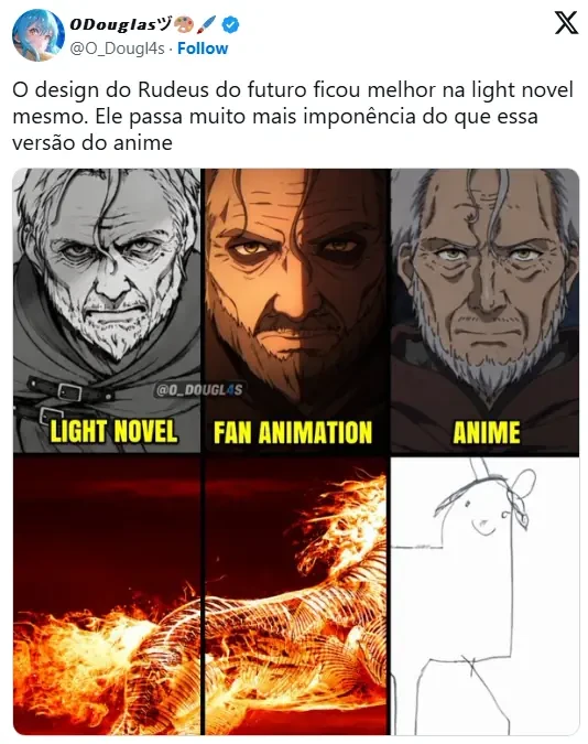 Mushoku Tensei 3 gây tranh luận vì tạo hình Rudeus tương lai