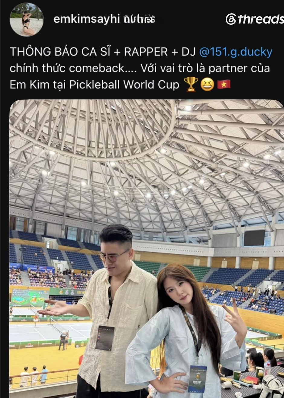 Nàng Kim phấn khích công khai "partner" mới Nàng Kim phấn khích công khai "partner" mới