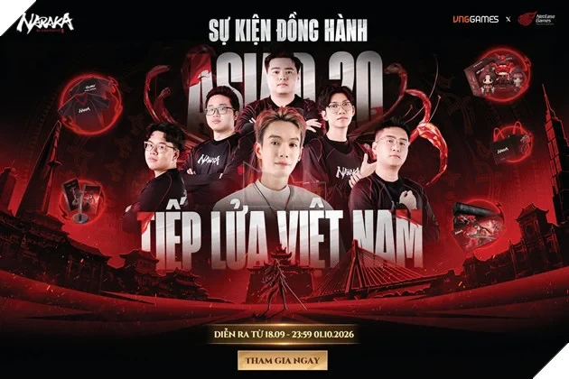 NARAKA: Bladepoint Hợp Tác Masew Và Kimlong Ra Mắt Ca Khúc Cổ Vũ Đội Tuyển Quốc Gia Tại ASIAD 20 NARAKA: Bladepoint Hợp Tác Masew Và Kimlong Ra Mắt Ca Khúc Cổ Vũ Đội Tuyển Quốc Gia Tại ASIAD 20