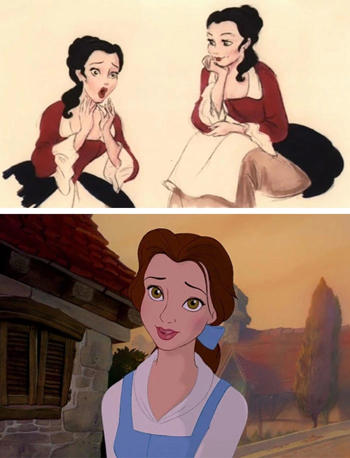 Những bản phác thảo gốc hé lộ diện mạo khác lạ của các nhân vật Disney đình đám