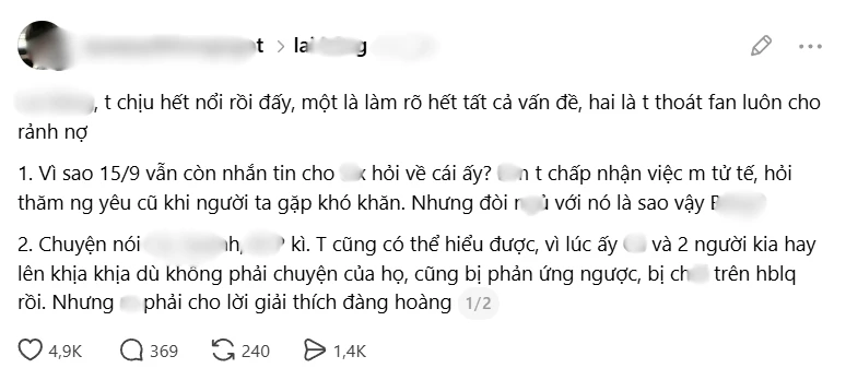 Nửa đêm, Thần rừng Liên Quân bị nữ chính "phốt" hành vi gạ gẫm 18+ Nửa đêm, Thần rừng Liên Quân bị nữ chính "phốt" hành vi gạ gẫm 18+