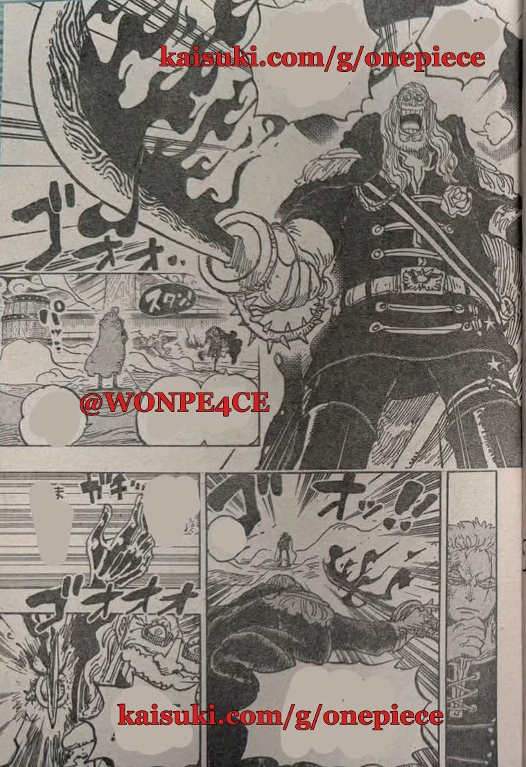 One Piece 1193: Luffy cạn kiệt sức mạnh, Zoro vung kiếm chém xuyên Sommers