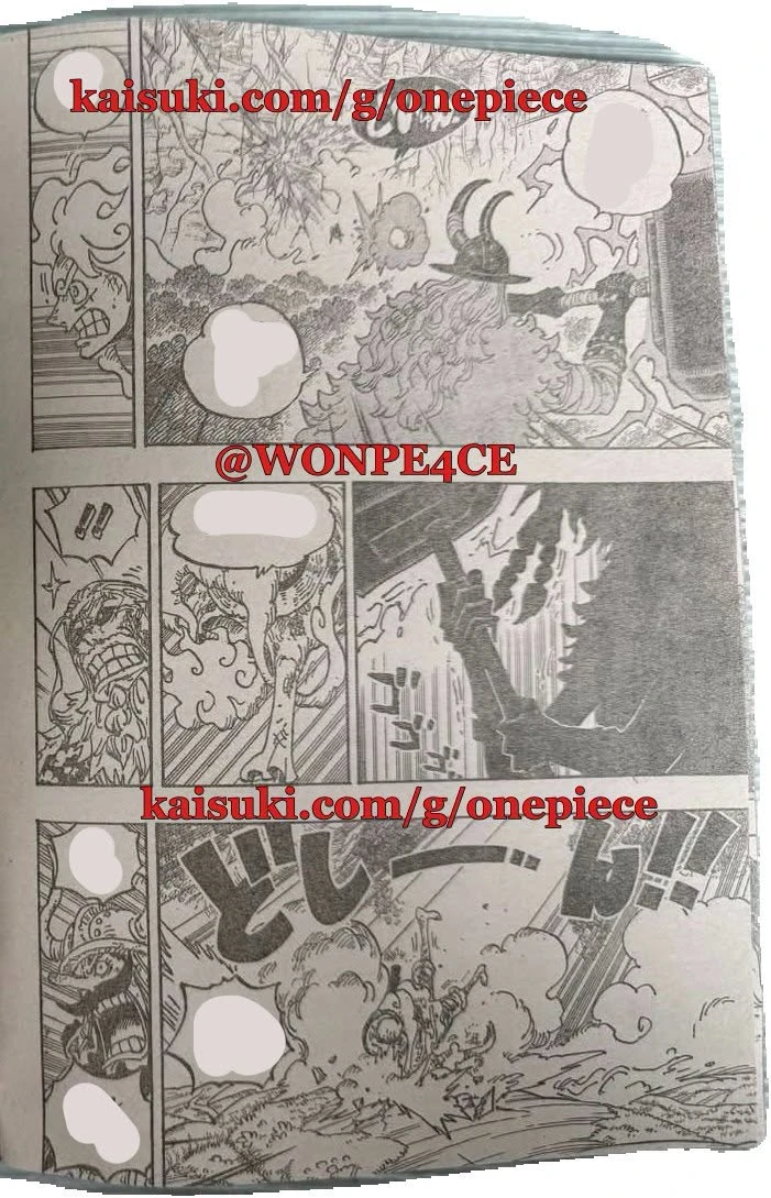 One Piece 1193: Luffy cạn kiệt sức mạnh, Zoro vung kiếm chém xuyên Sommers