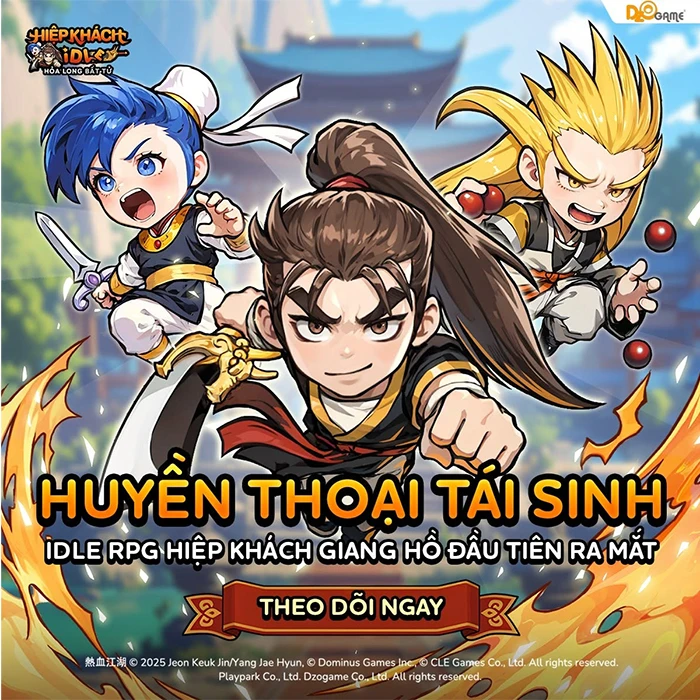PlayPark hợp tác cùng CLE Games chuẩn bị ra mắt Hiệp Khách Idle: Hỏa Long Bất Tử trên toàn ĐNÁ PlayPark hợp tác cùng CLE Games chuẩn bị ra mắt Hiệp Khách Idle: Hỏa Long Bất Tử trên toàn ĐNÁ