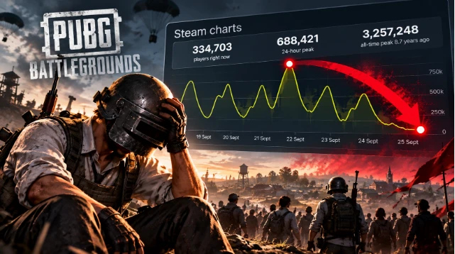 PUBG có dấu hiệu "toang" trên Steam, vì đâu nên nỗi?