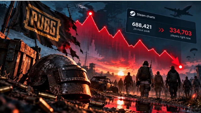 PUBG có dấu hiệu "toang" trên Steam, vì đâu nên nỗi?