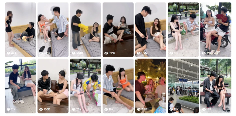 Quay phim ngắn nhưng ăn mặc phản cảm, sử dụng ngôn từ dung tục đăng công khai lên MXH, fanpage khiến CĐM hết sức phẫn nộ