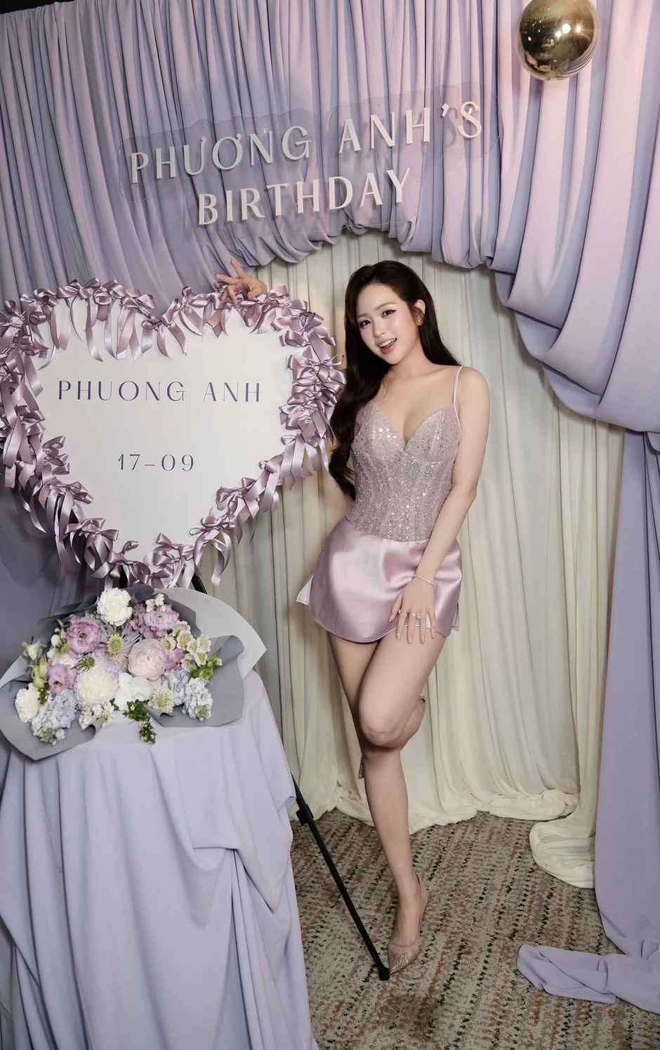 Sinh nhật rực rỡ, Lê Phương Anh tiếp tục "đốn tim" CĐM với nhan sắc ấn tượng Sinh nhật rực rỡ, Lê Phương Anh tiếp tục "đốn tim" CĐM với nhan sắc ấn tượng