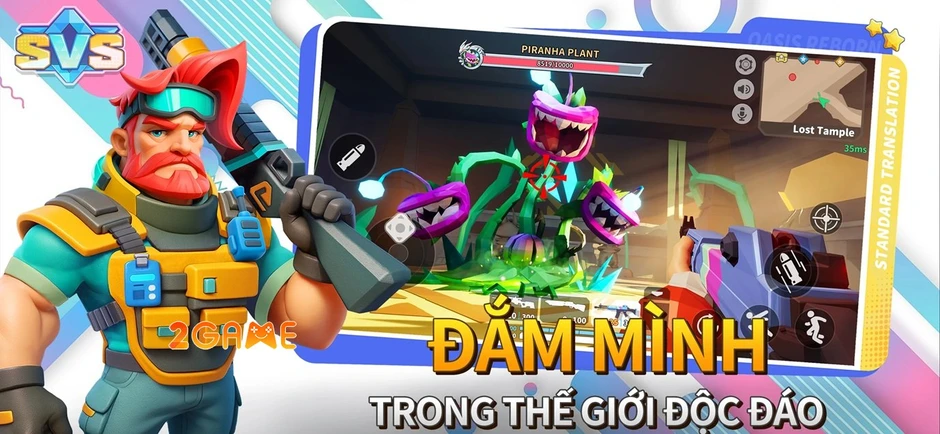 SVS: Fantasy Oasis - Game bắn súng sinh tồn tái thiết lập thế giới tương lai