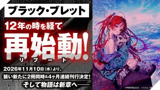 Tác giả "Black Bullet" chính thức tái xuất sau 11 năm "im hơi lặng tiếng": Trải lòng về khủng hoảng kiệt sức và kế hoạch tái sinh thương hiệu kinh điển