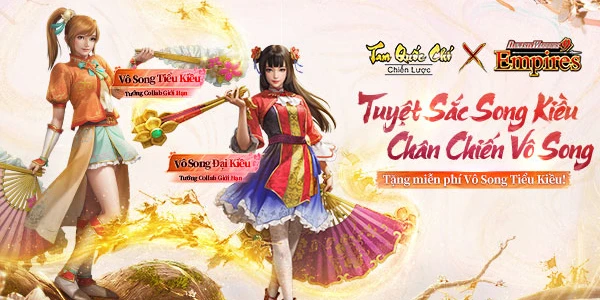 Tam Quốc Chí - Chiến Lược khai màn “Binh Diễn Xuân Thu” server quốc tế: 1.296 Cách Phối Binh Và Quà Tặng Lữ Bố Bậc Nhất!