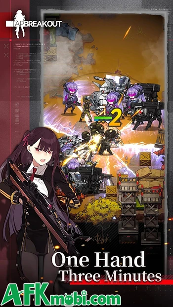 Tap Break Out game hành động đơn giản lấy chủ đề Girls’ Frontline Tap Break Out game hành động đơn giản lấy chủ đề Girls’ Frontline