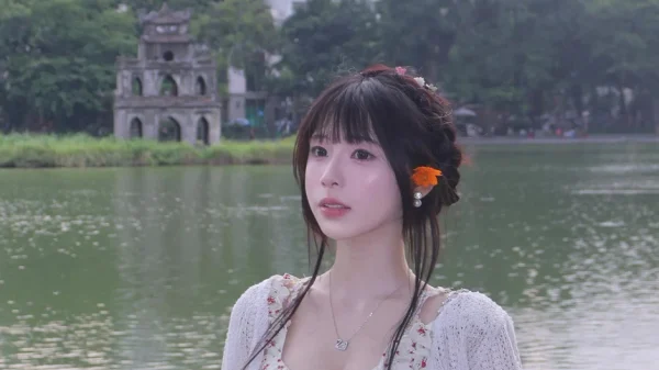 Chụp ảnh ở Hồ Gươm, bộ ảnh của cô nàng hot girl bất ngờ viral khắp MXH kenhtingame com thumb chup anh o ho guom bo anh cua co nang hot girl bat ngo viral khap mxh 76781788944036079 940w