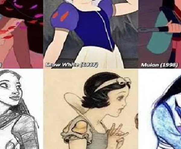 Những bản phác thảo gốc hé lộ diện mạo khác lạ của các nhân vật Disney đình đám kenhtingame com thumb nhung ban phac thao goc he lo dien mao khac la cua cac nhan vat disney dinh dam 11f21788301461915 940w