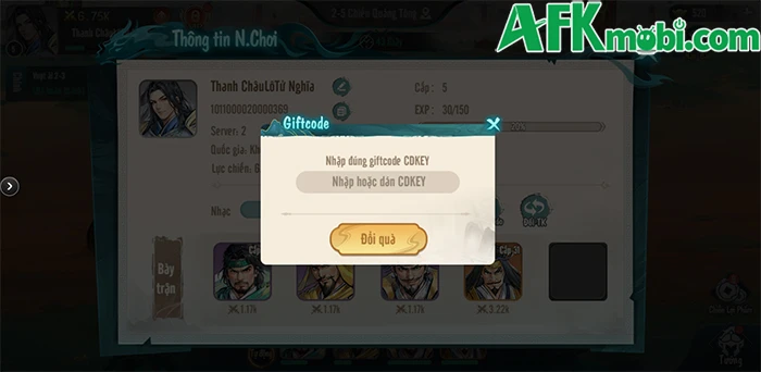 Tổng hợp gift code game Quan Nhị Ca mới nhất trong tháng