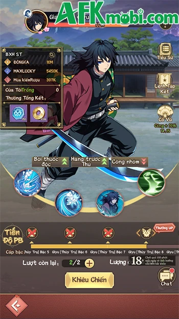 Trải nghiệm Diệt Quỷ Origin với thế giới của Demon Slayer thành nơi đấu trí