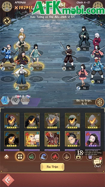 Trải nghiệm Diệt Quỷ Origin với thế giới của Demon Slayer thành nơi đấu trí