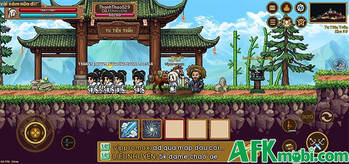 Trải nghiệm Thế Giới Tu Tiên - Một MMORPG cày cuốc dành cho dân thích tu tiên