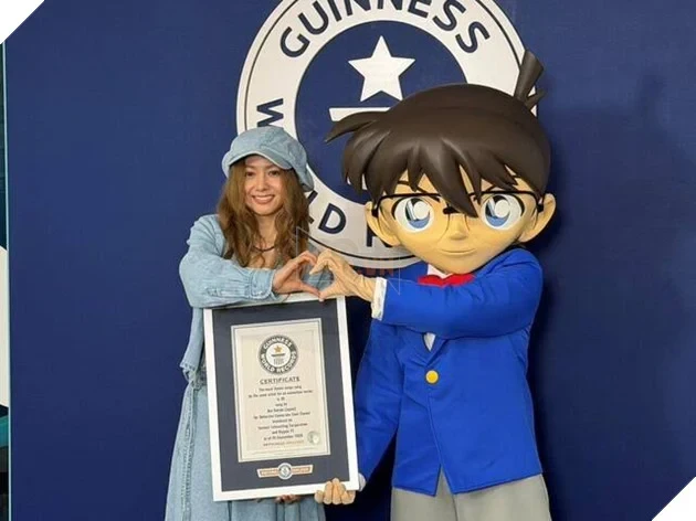 Tự xô đổ kỷ lục Guinness của chính mình: Nữ diva Mai Kuraki xác lập dấu mốc vô tiền khoáng hậu với 30 ca khúc gắn liền cùng "Thám tử lừng danh Conan"
