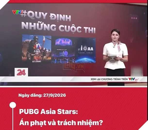 VTV1 bất ngờ đề cập vụ PUBG, lưu ý vấn đề pháp lý tại Việt Nam VTV1 bất ngờ đề cập vụ PUBG, lưu ý vấn đề pháp lý tại Việt Nam