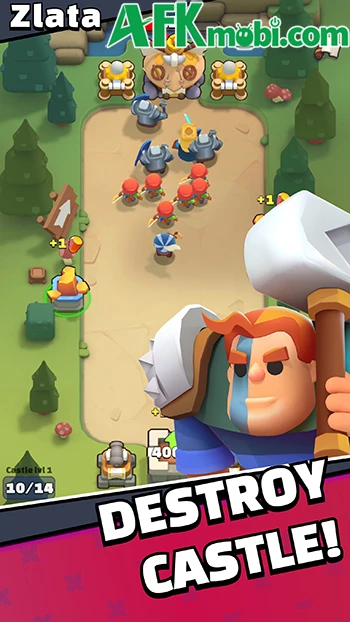 Zlata game chiến thuật đơn giản theo hơi hướng của thả lính