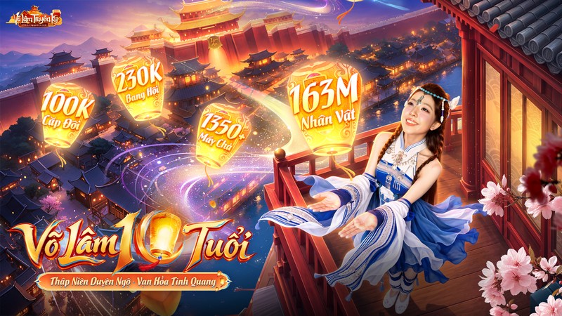Võ Lâm Truyền Kỳ Mobile: Hành trình 10 năm từ một ánh lửa đến vạn tinh quang rực rỡ