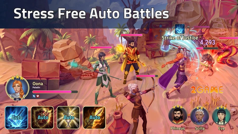 Age of Aterra - Game Idle RPG được làm bằng cả tâm huyết gây sốt làng game mobile