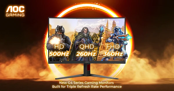 AOC ra mắt dải màn hình gaming thế hệ mới, tiên phong thiết lập chuẩn mực công nghệ cho Esports