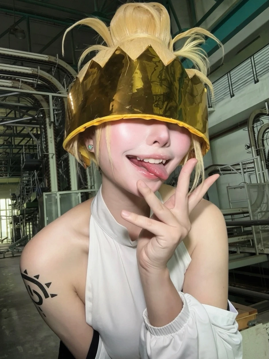 Bịt mắt cosplay, hot girl vô tình tạo ra siêu phẩm mùa Halloween Bịt mắt cosplay, hot girl vô tình tạo ra siêu phẩm mùa Halloween