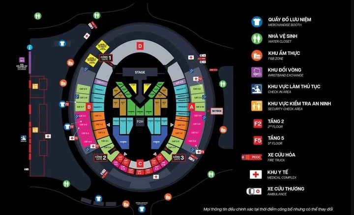 Cần chuẩn bị gì trước khi đi xem concert BIGBANG tại SVĐ Mỹ Đình?