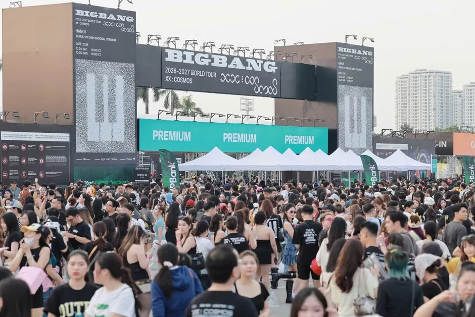 Cảnh tượng chưa từng có ở Mỹ Đình