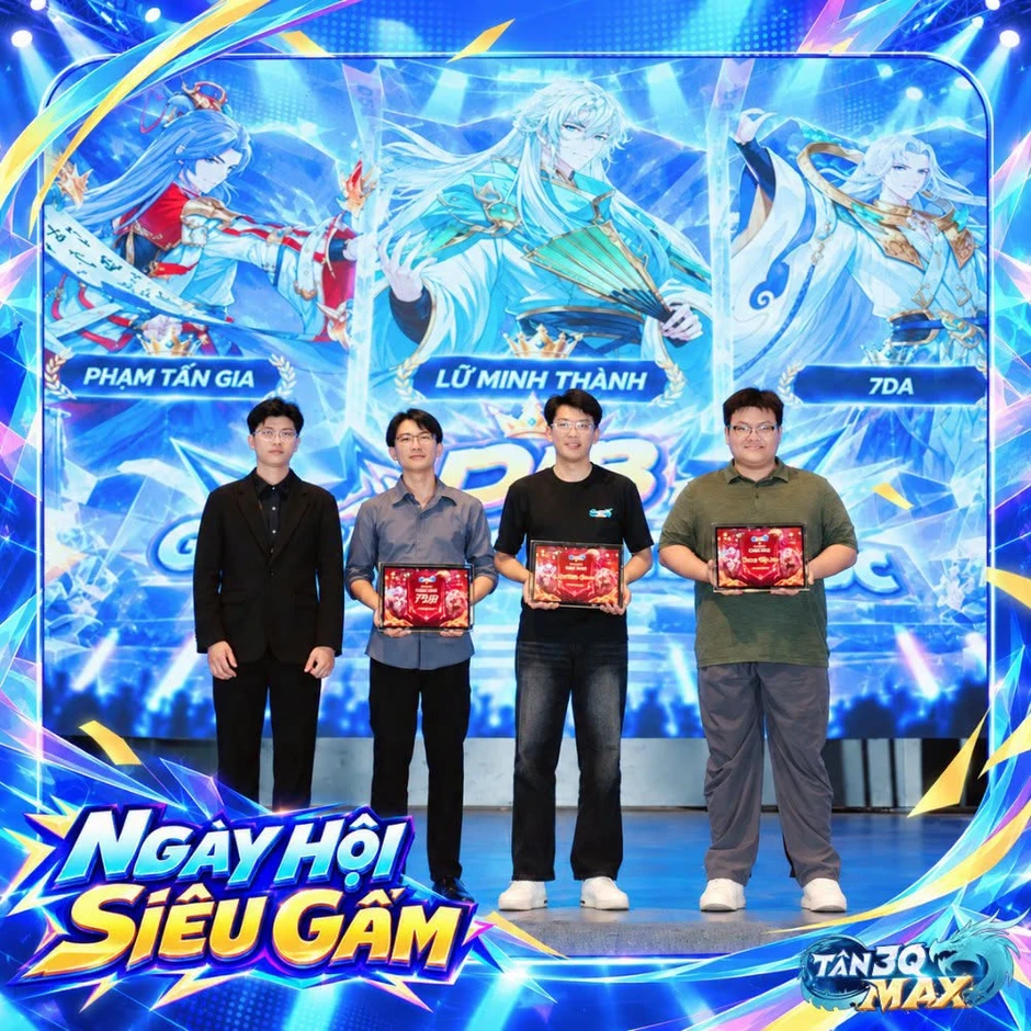 Chống nạng đến offline, hàng trăm game thủ nô nức tham gia offline Tân 3Q: Max