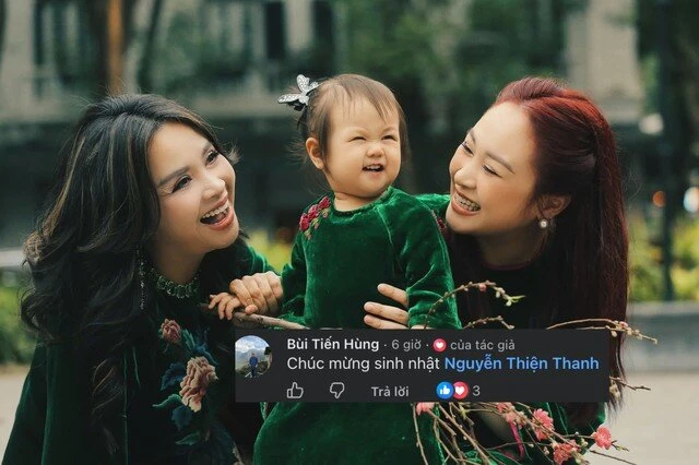 Chồng Thanh Lam chúc mừng con gái riêng của vợ trong ngày đặc biệt