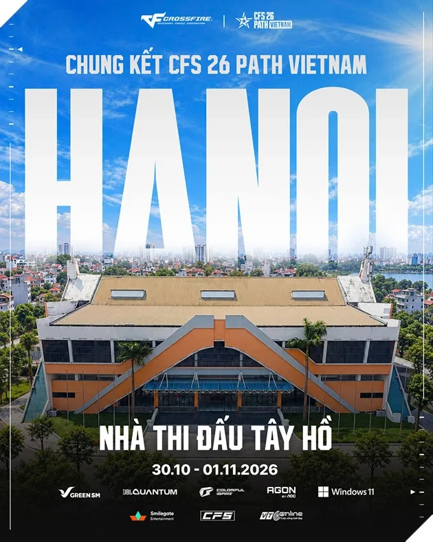 Chung kết CFS 26 PATH VIETNAM: Đến Tây Hồ Tiếp Lửa Cuộc Đua Giành Vé Thế Giới, Săn Loạt Quà Hấp Dẫn