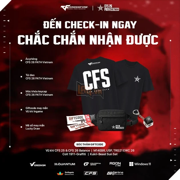 Chung kết CFS 26 PATH VIETNAM: Đến Tây Hồ Tiếp Lửa Cuộc Đua Giành Vé Thế Giới, Săn Loạt Quà Hấp Dẫn