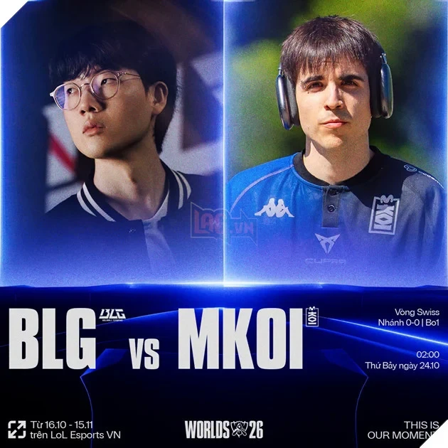CKTG 2026: BLG Xun Khẳng Định Muốn Tái Đấu Với Hanwha Life Esports CKTG 2026: BLG Xun Khẳng Định Muốn Tái Đấu Với Hanwha Life Esports