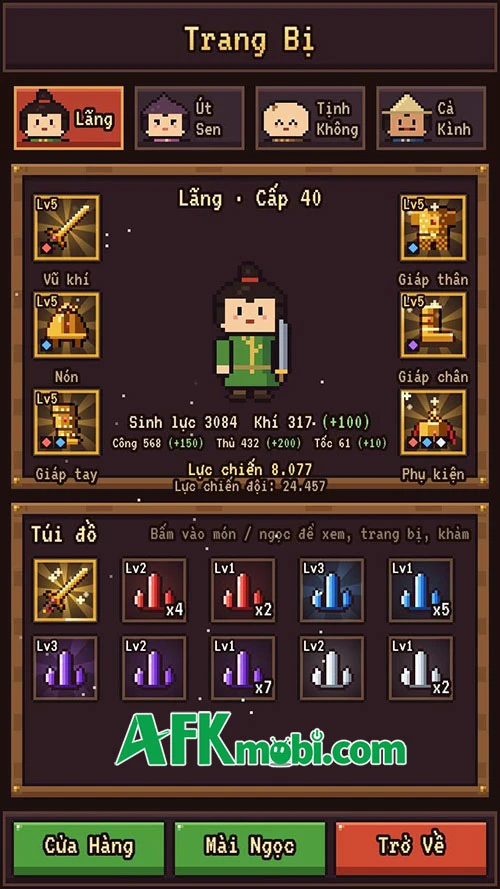Cờ Lau Vạn Thắng: Loạn 12 Sứ Quân game RPG Pixel đưa game thủ trở về thời kỳ loạn thế