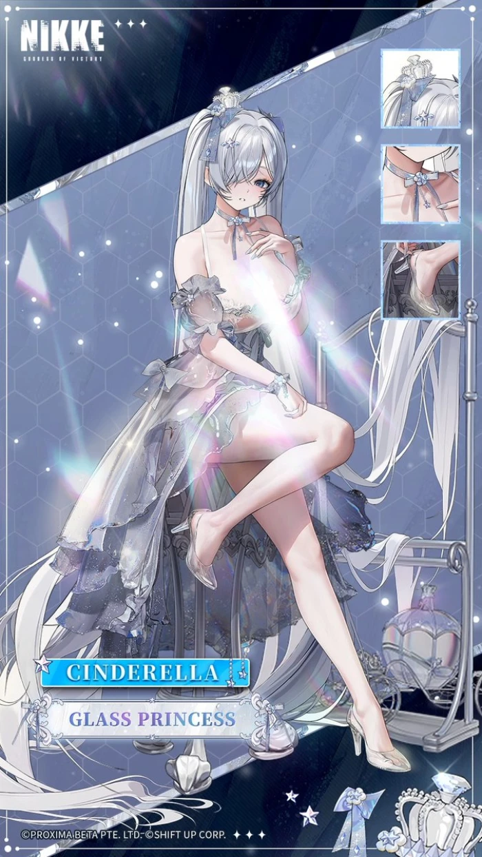 Cosplay NIKKE Cinderella: Crystal Princess đẹp tựa nàng công chúa bước ra từ truyện cổ tích Cosplay NIKKE Cinderella: Crystal Princess đẹp tựa nàng công chúa bước ra từ truyện cổ tích