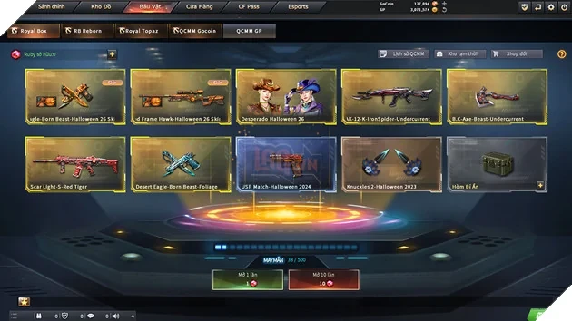 Crossfire – Halloween Bùng Nổ Với Bộ Đôi Kho Báu Hoàng Gia Và Sự Kiện Tiêu Go Nhận Quà