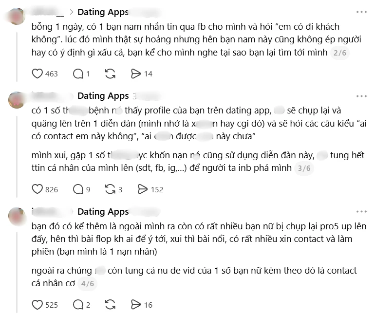 Cư dân mạng cảnh báo nguy cơ rùng rợn từ ứng dụng hẹn hò: Hình ảnh nhạy cảm của bản thân bị biến thành trò đùa trên các diễn đàn ngầm Cư dân mạng cảnh báo nguy cơ rùng rợn từ ứng dụng hẹn hò: Hình ảnh nhạy cảm của bản thân bị biến thành trò đùa trên các diễn đàn ngầm