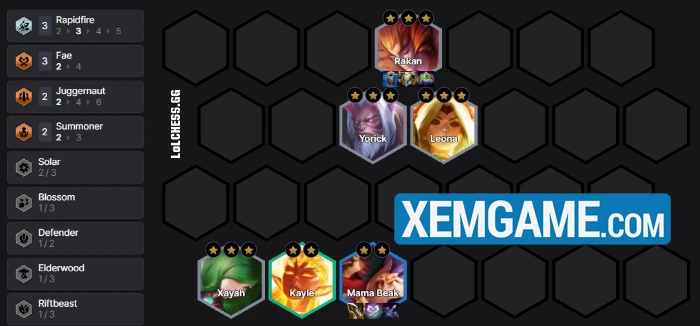 ĐTCL 18.5b: Tìm hiểu bài đấu Chim Mẹ Rakan reroll mới