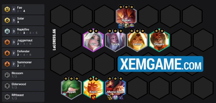 ĐTCL 18.5b: Tìm hiểu bài đấu Chim Mẹ Rakan reroll mới