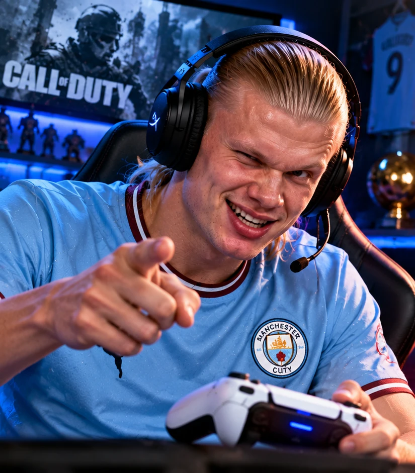 Erling Haaland tiết lộ thói quen chơi game cực dị, tự nhận mình là kiểu game thủ "đáng ghét"