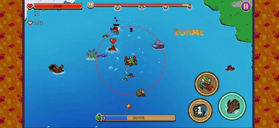 Everything is Crab – Game roguelite tiến hóa sinh vật độc đáo